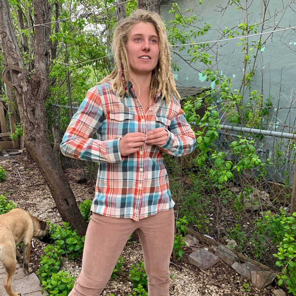 Patagonia Fjord Flannel, size 6